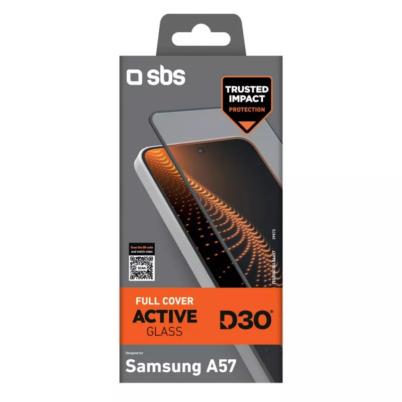 SBS D3O grūdintas stiklas, skirtas Samsung Galaxy A57 (1 vnt.)