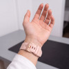 Tech-Protect silikoninis laikrodžio dirželis, skirtas Garmin Fenix 5s / 5s Plus / 6s / 6s Pro / 7s / 8 / 9 / 9 Pro 43 mm, Powder Pink