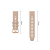Tech-Protect silikoninis laikrodžio dirželis, skirtas Garmin Fenix 5s / 5s Plus / 6s / 6s Pro / 7s / 8 / 9 / 9 Pro 43 mm, Walnut