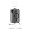 Puro Daylight su MagSafe suderinamas silikoninis iPhone 17 dėklas, permatomai juodas