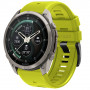 Tech-Protect silikoninis laikrodžio dirželis, skirtas Garmin Fenix 5 / 6 / 6 Pro / 7 / 8 / 8 Pro / E / 9 / 9 Pro 47 mm, Volt Lime