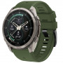 Tech-Protect silikoninis laikrodžio dirželis, skirtas Garmin Fenix 5 / 6 / 6 Pro / 7 / 8 / 8 Pro / E / 9 / 9 Pro 51 mm, Military Green