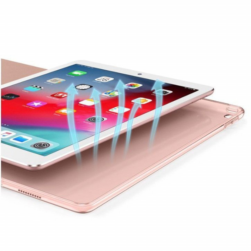 Tech-Protect Smartcase THP263BLK dėklas, skirtas Apple iPad 10.2 (2019/2020, 7/8 kartos), juodas