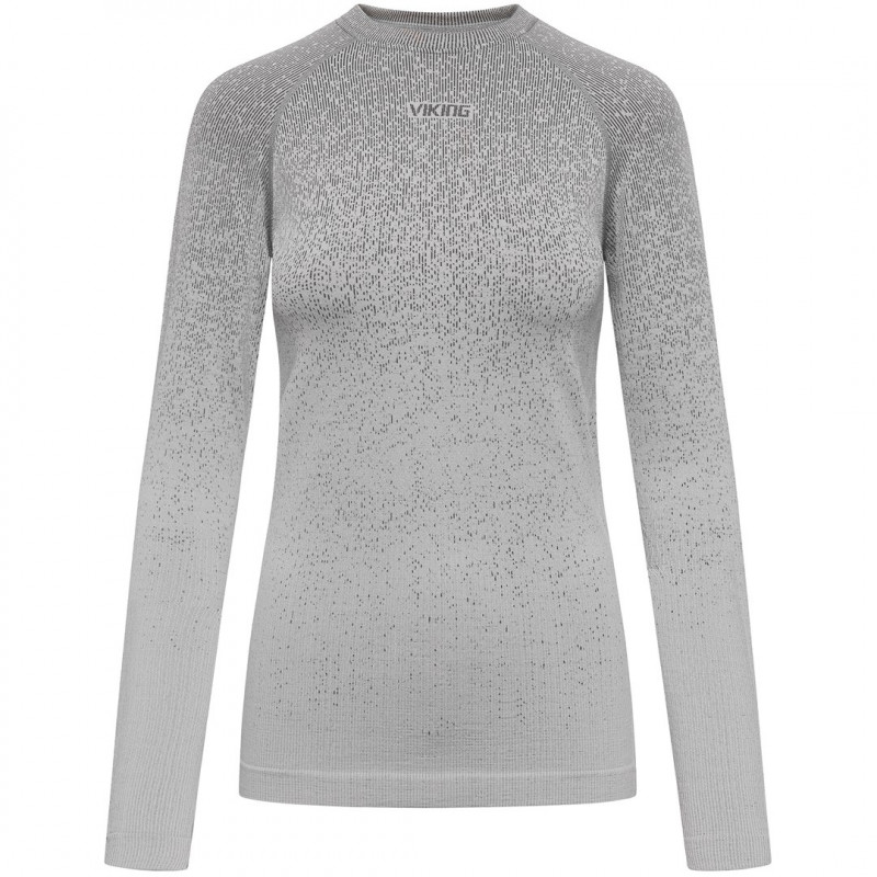 Viking Altis Lady Set moteriškas merino apatinio sluoksnio komplektas, pilkas, S
