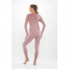 Viking Altis Lady Set moteriškas merino apatinio sluoksnio komplektas, rožinis, L