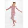Viking Altis Lady Set moteriškas merino apatinio sluoksnio komplektas, rožinis, L