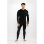 Viking Meriboo Man Set vyriškas merino apatinio sluoksnio komplektas, juodas, M