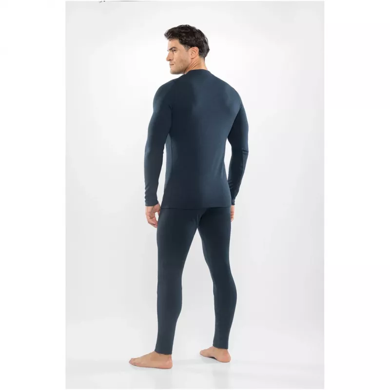 Viking Meriboo Man Set vyriškas merino apatinio sluoksnio komplektas, navy, L