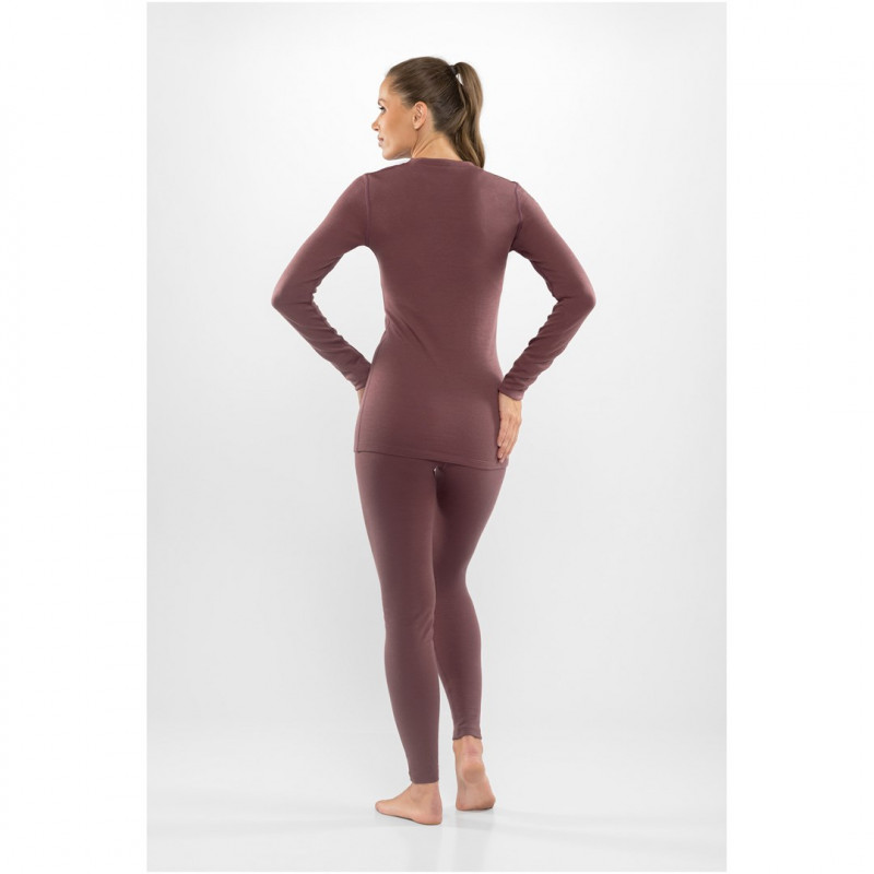 Viking Meriboo Lady Set Merino moteriškas apatinio sluoksnio komplektas, rožinis, M