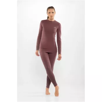 Viking Meriboo Lady Set Merino moteriškas apatinio sluoksnio komplektas, rožinės spalvos, L