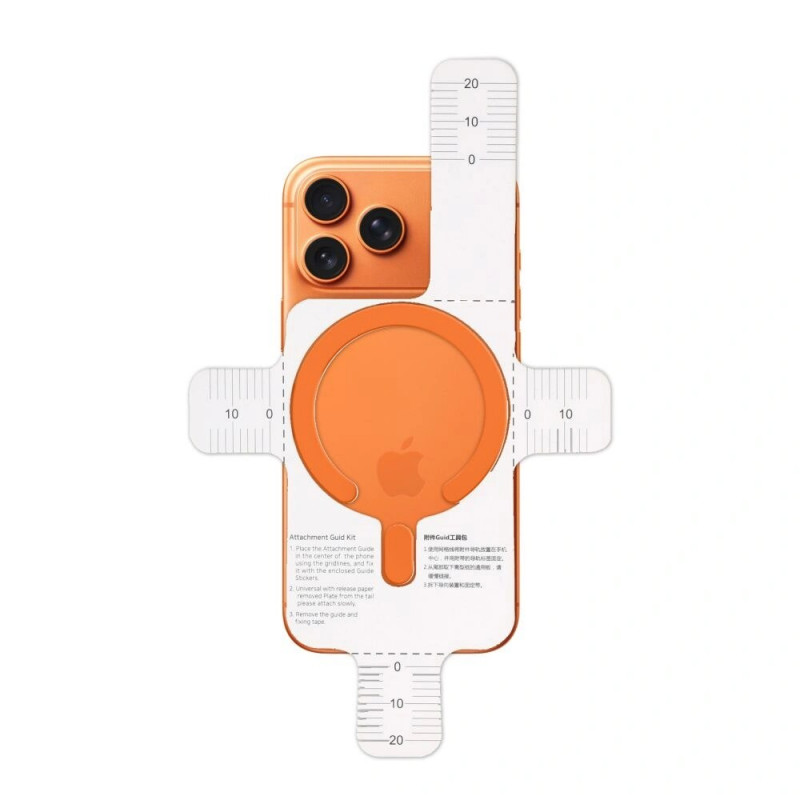 Tech-Protect MMP-200 magnetinis MagSafe žiedas, Cosmic Orange