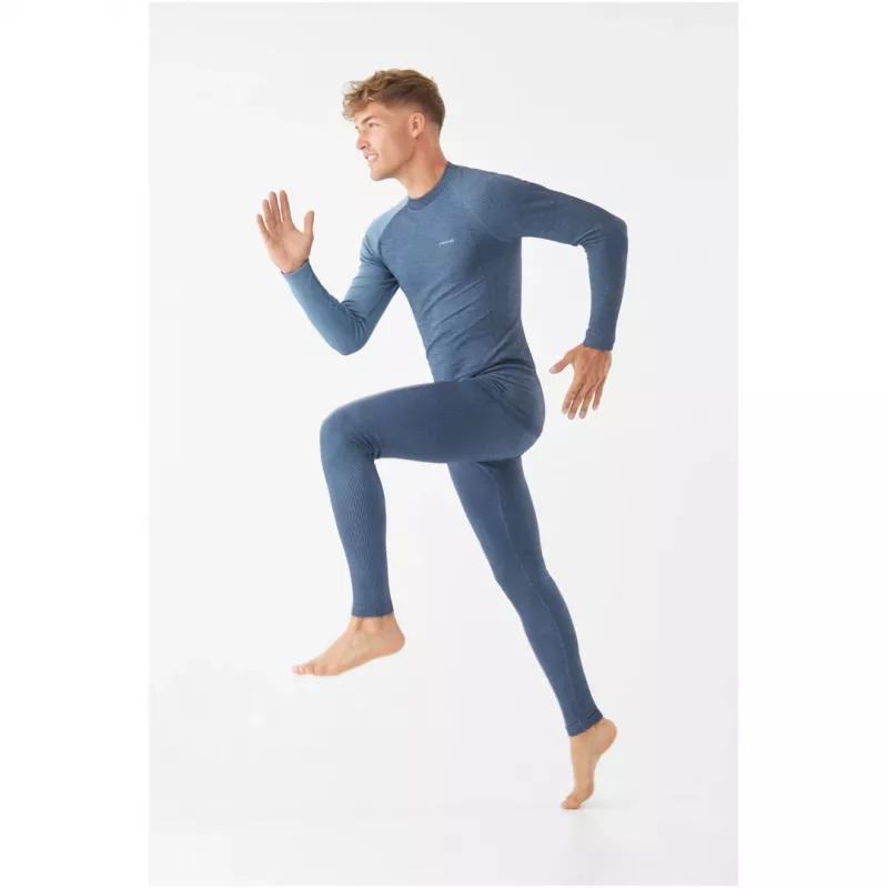 Viking Meriboo Man Set vyriškas merino apatinio sluoksnio komplektas, navy, M