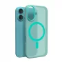 Puro Daylight MagSafe silikoninis dėklas skirtas iPhone 16, žalias