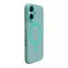 Puro Daylight MagSafe silikoninis dėklas skirtas iPhone 16, žalias