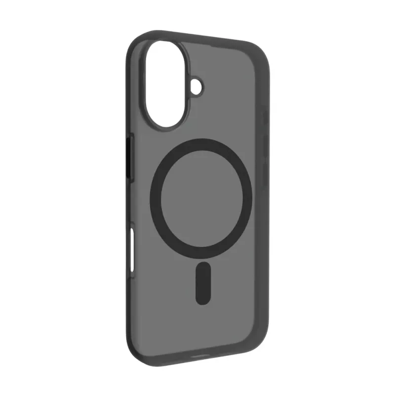 Puro Daylight MagSafe silikoninis dėklas, skirtas iPhone 16 Plus, juodas