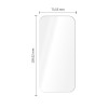 Tech-Protect OneTouch Set+ grūdintas stiklas, skirtas Apple iPhone 17 Pro Max / 18 Pro Max, permatomas (2 vnt.)