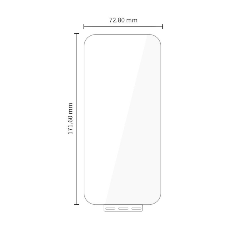 Tech-Protect Hydro Flex+ hidrogelinė plėvelė, skirta Motorola Edge 70 Fusion / 70 Fusion+ 5G, permatoma (2 vnt.)
