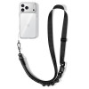 Tech-Protect C9S Rope Crossbody telefono dirželis, juodas