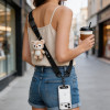 Tech-Protect C9S Rope Crossbody telefono dirželis, juodas
