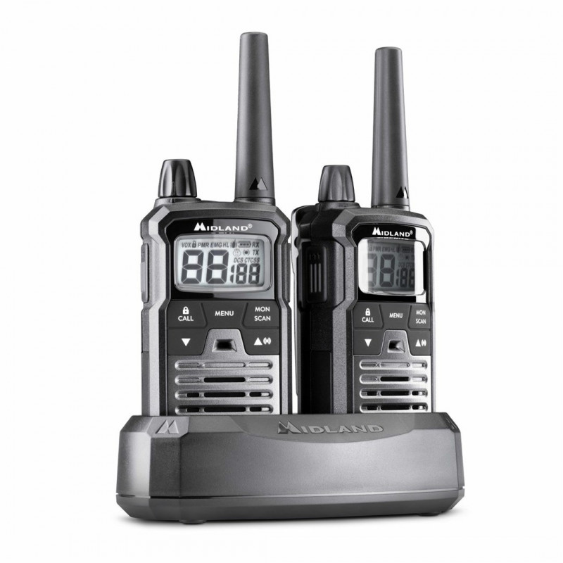 Midland XT70 Pro Duo radijo stotelė, juoda