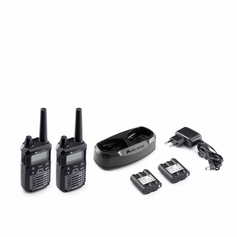 Midland XT70 Pro Duo radijo stotelė, juoda