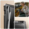 Tech-Protect Kevlar Pro planšetinio kompiuterio dėklas, skirtas Samsung Galaxy Tab S9 11.0 / S10 FE / S10 Lite 10.9 (X710 / X716B / X520 / X526 / X400 / X406B), juodas