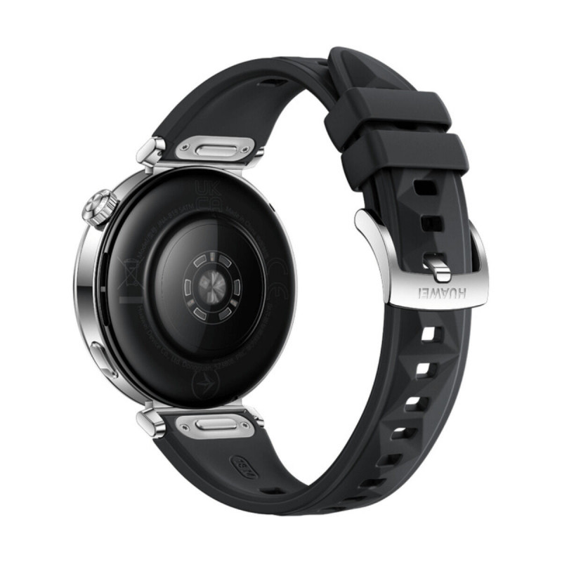 Huawei Watch GT 5 Active 41 mm GPS išmanusis laikrodis, juodas fluoroelastomero dirželis