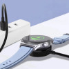 Tech-Protect MC03 UltraBoost magnetinis įkrovimo kabelis USB-A 100 cm, skirtas Samsung Galaxy Watch, juodas