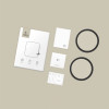 Tech-Protect Glass Flex+ hibridinis stiklas skirtas Garmin Venu 4 41 mm, juodas (2 vnt.)