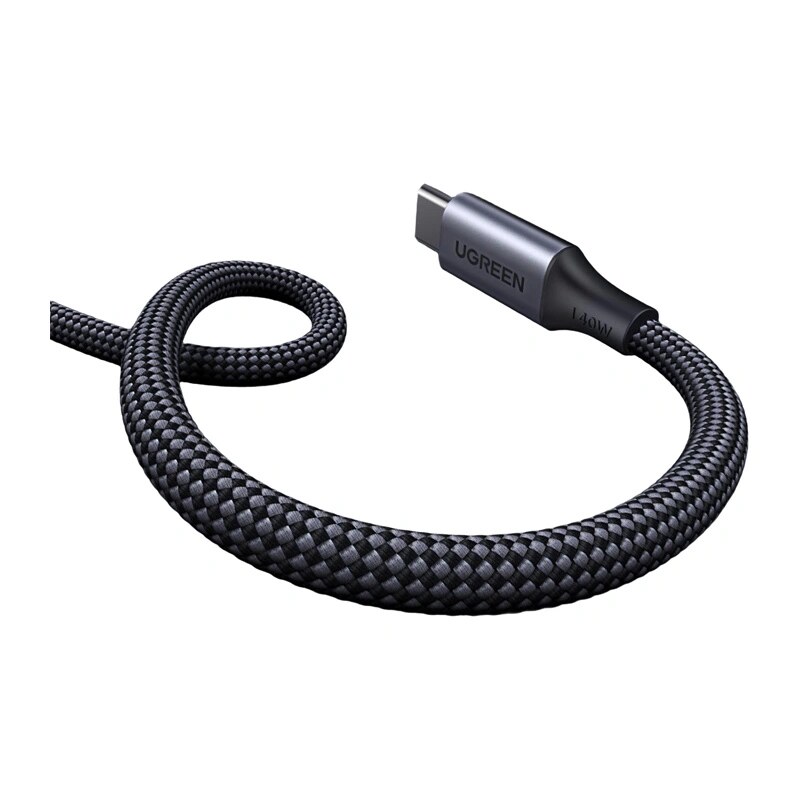 UGREEN L533 2in1 USB-C kabelis, USB-C į 2x USB-C PD 140W, 2 m, juodas