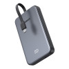 UGREEN PB526 10000mAh 20W nešiojamas įkroviklis su įmontuotu USB-C kabeliu