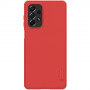Nillkin Super Frosted Shield Pro dėklas, skirtas Samsung Galaxy A73, raudonas