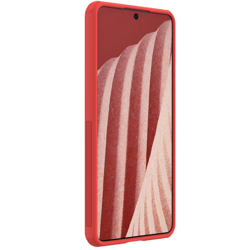 Nillkin Super Frosted Shield Pro dėklas, skirtas Samsung Galaxy A73, raudonas