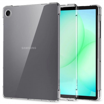 Tech-Protect FlexAir planšetinio kompiuterio dėklas, skirtas Samsung Galaxy Tab A9+ / A11+ 11.0 (X210 / X215 / X216 / X230 / X235 / X236), permatomas