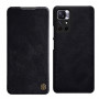 Nillkin Qin dėklas, skirtas Xiaomi Redmi Note 11T 5G / Poco M4 Pro 5G, juodas