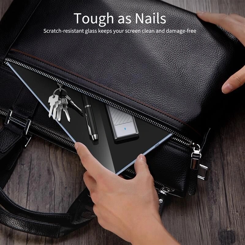 Tech-Protect Glass Fit+ grūdintas stiklas, skirtas Samsung Galaxy Tab A9 / A11 8.7 (X110 / X115 / X133 / X135), permatomas (2 vnt.)