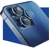 3MK Lens Protection Pro Apple iPhone 13 Pro / 13 Pro Max fotoaparato objektyvo apsauginė plokštelė, grafito pilka