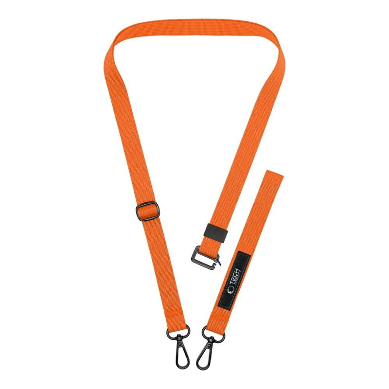 Tech-Protect C6S Rope Crossbody telefono pakabukas, Cosmic Orange