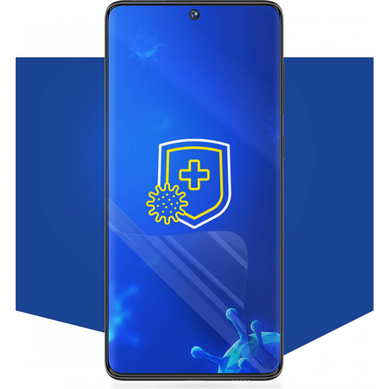 3MK Silver Protect+ Motorola Edge 30 priešmikrobinė ekrano apsauginė plėvelė