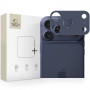 Tech-Protect Camalloy Fit+ fotoaparato dangtelis, skirtas Apple iPhone 17 Pro, Deep Blue