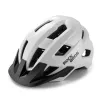 Rockbros LK-67 jaunimo dviračio šalmas su nuimamu skydeliu, 54-58 cm, baltas