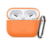 Tech-Protect silikoninis Silicone Hook dėklas Apple AirPods Pro 3, Cosmic Orange