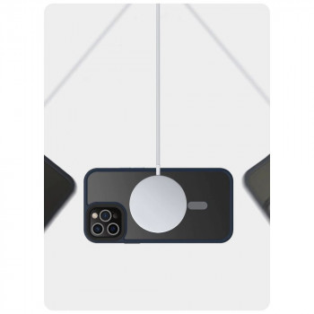 Tech-Protect Magmat MagSafe dėklas, skirtas Apple iPhone 12/12 Pro, matinė juoda