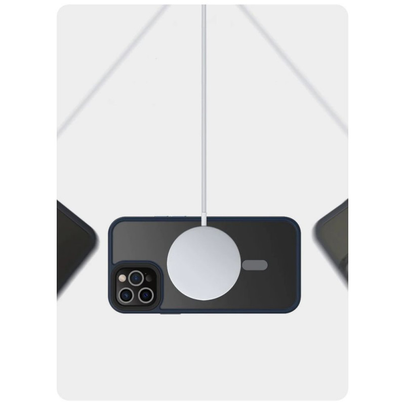Tech-Protect Magmat MagSafe dėklas, skirtas Apple iPhone 12/12 Pro, matinė juoda