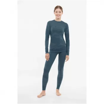 Viking Gasher Lady Set Merino moteriški apatiniai, turkio spalvos, L