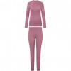 Viking Gasher Lady Set Merino moteriški apatiniai, rožinės spalvos, S