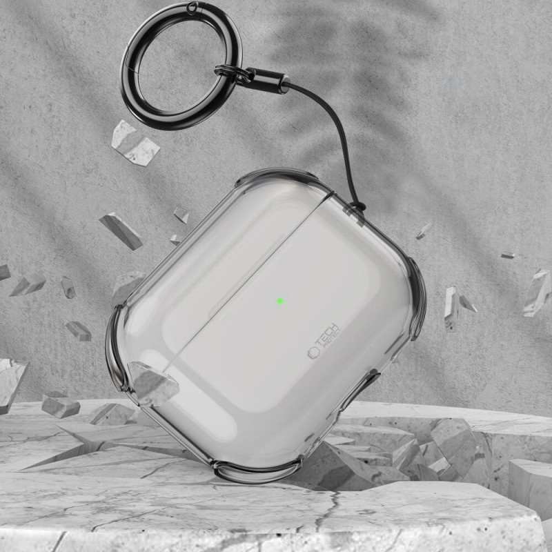 Tech-Protect Bounce dėklas Apple AirPods Pro 3, Ash