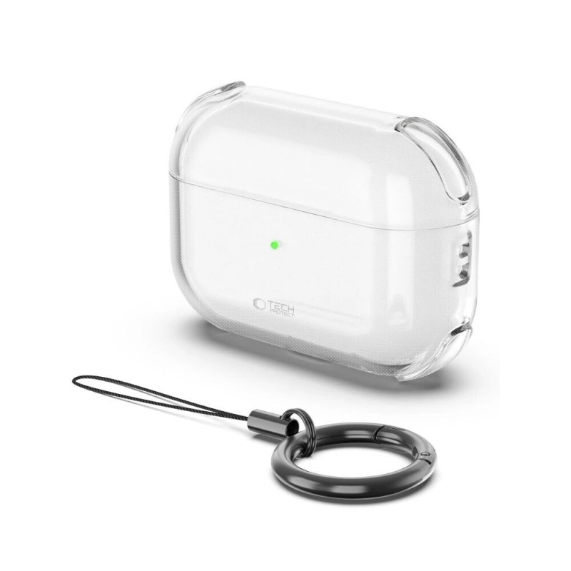 Tech-Protect Bounce dėklas Apple AirPods Pro 3, permatomas