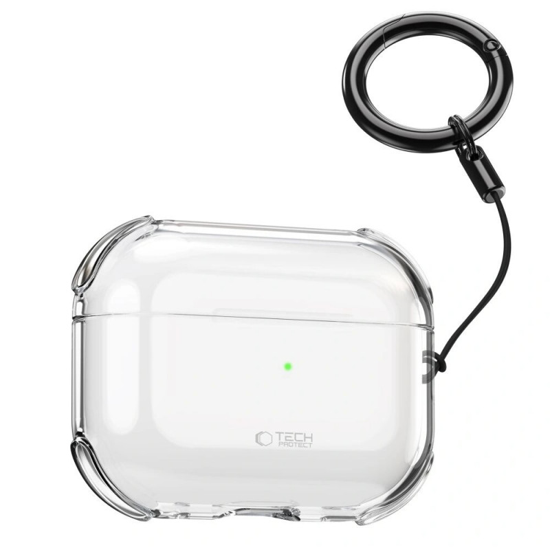 Tech-Protect Bounce dėklas Apple AirPods Pro 3, permatomas
