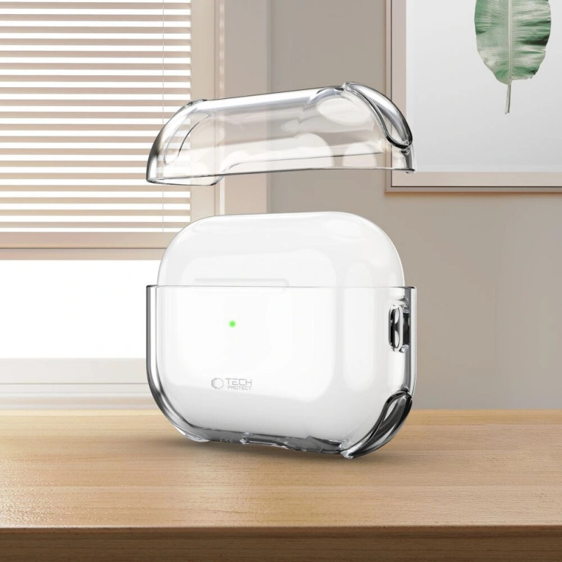Tech-Protect Bounce dėklas Apple AirPods Pro 3, permatomas
